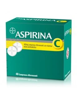 BAYER SPA Aspirina C 40 Compresse Effervescenti 400+240mg