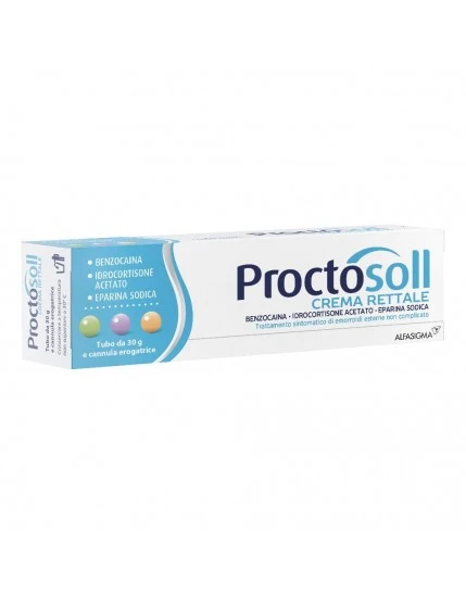 ALFASIGMA SpA Proctosoll Crema Rettale 30g