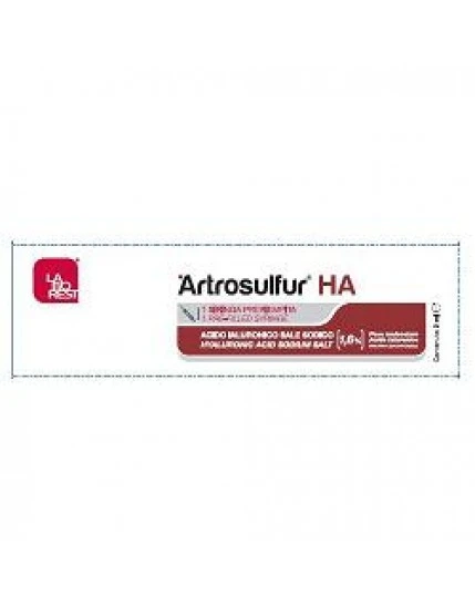 URIACH ITALY SRL Artrosulfur Ha Sir 1,6% 2ml3pz
