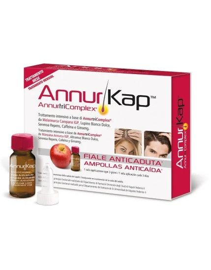 Annurkap Anti-Caduta Capelli Trattamento Mese 10 Fiale