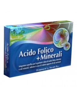 ACIDO FOLICO+MINERALI 20 Cps