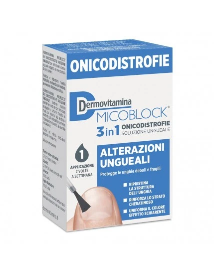 PASQUALI Srl Dermovitamina Micoblock Onicodistrofie Soluzione Ungueale 7ml