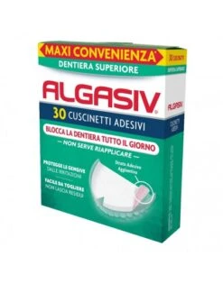Algasiv 30 Cuscinetti Adesivi Protesi Superiore