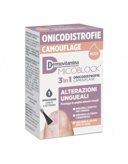 PASQUALI Srl Dermovitamina Micoblock 3 In 1 Onicodistrofie Camouflage 8ml