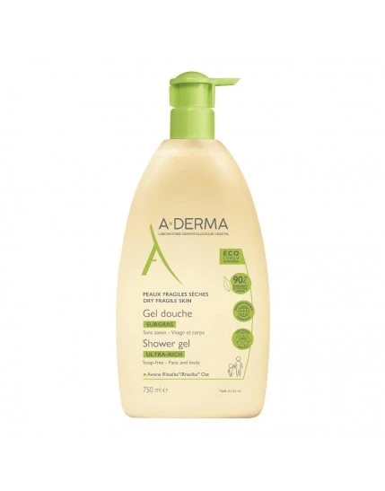 Aderma (Pierre Fabre It.Spa) ADERMA Gel Doccia Surgras750ml