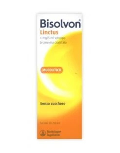 Bisolvon Sciroppo Gusto Cioccolato Ciliegia 250ml 4mg/5ml