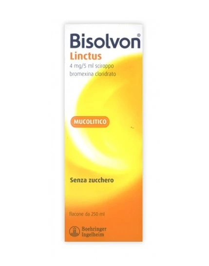 Bisolvon Sciroppo Gusto Cioccolato Ciliegia 250ml 4mg/5ml