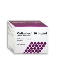 Celluvisc Collirio 30 Fiale 0,4ml 10mg