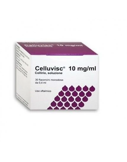 Celluvisc Collirio 30 Fiale 0,4ml 10mg