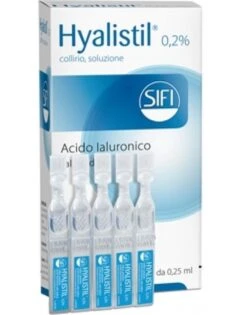 SIFI SpA Hyalistil Collirio 20 Monodosi 0,25ml