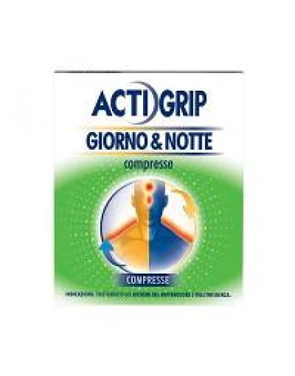 Actigrip Giorno&Notte 12+4 Compresse