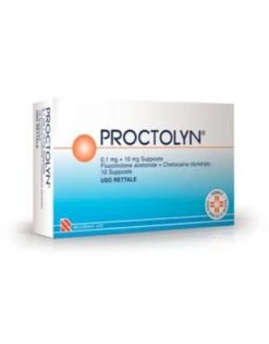 Proctolyn 10 Supposte 0,1mg+10mg