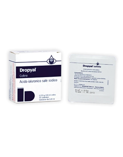 Dropyal Collirio 20 Fialette Monodosi 0,65ml